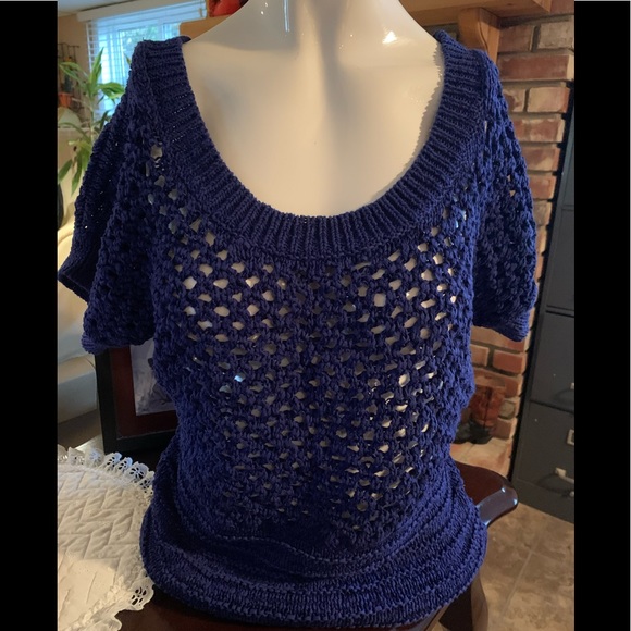 Leismat summer sweater Blue. Size m - Picture 2 of 6